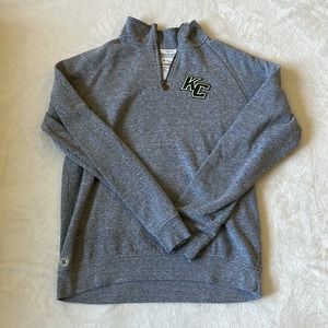 KEUKA COLLEGE HALF ZIP SWEATSHIRT